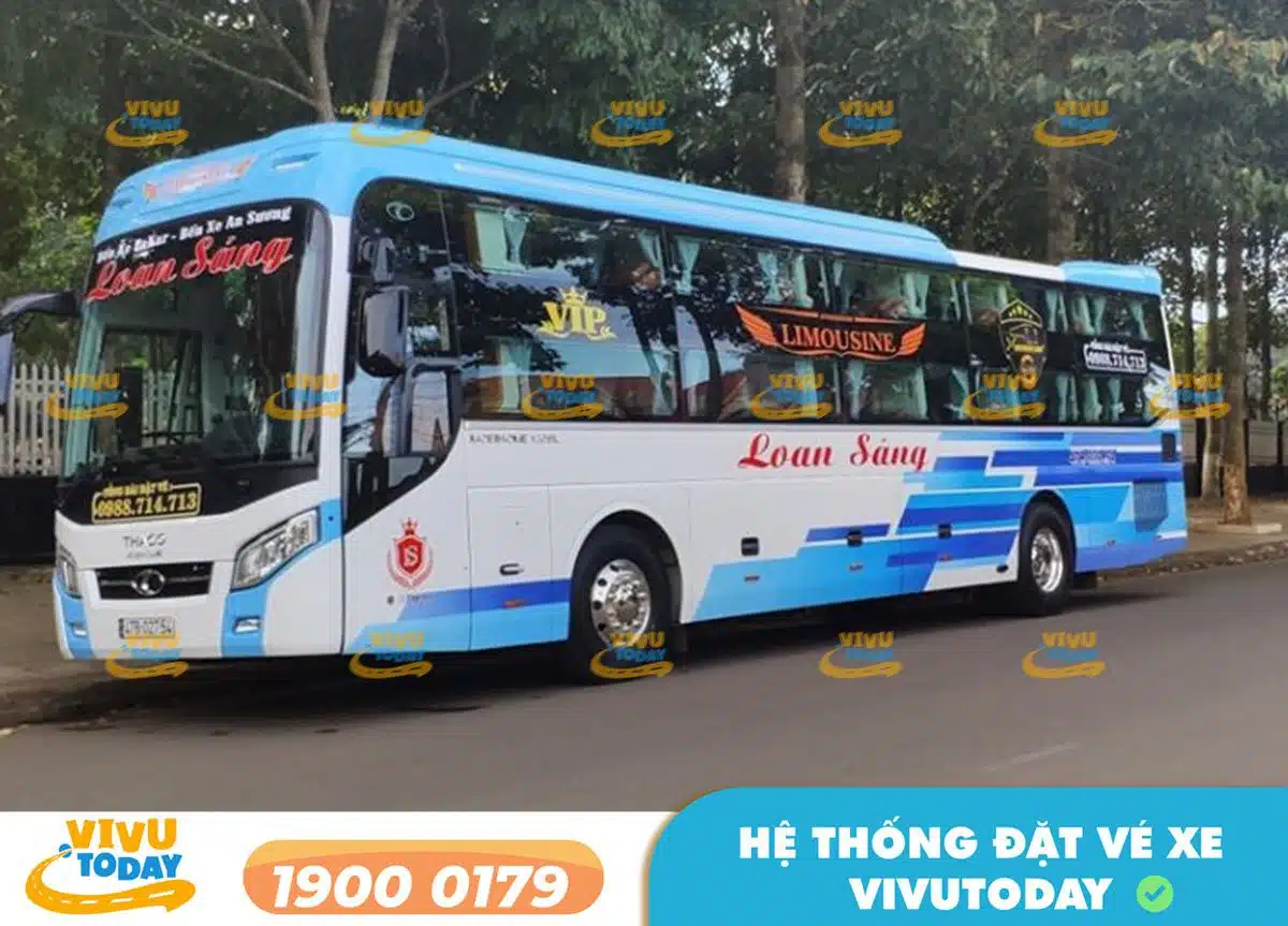 Nhà xe Loan Sáng từ Eakar Đắk Lắk đi Sài Gòn