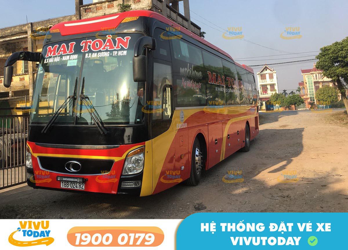 Nhà xe Mai Toàn chuyên tuyến Sài Gòn đi Giao Thủy Nam Định