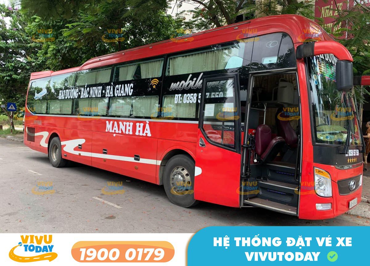Nhà xe Mạnh Hà từ Thanh Hóa đi Hải Dương