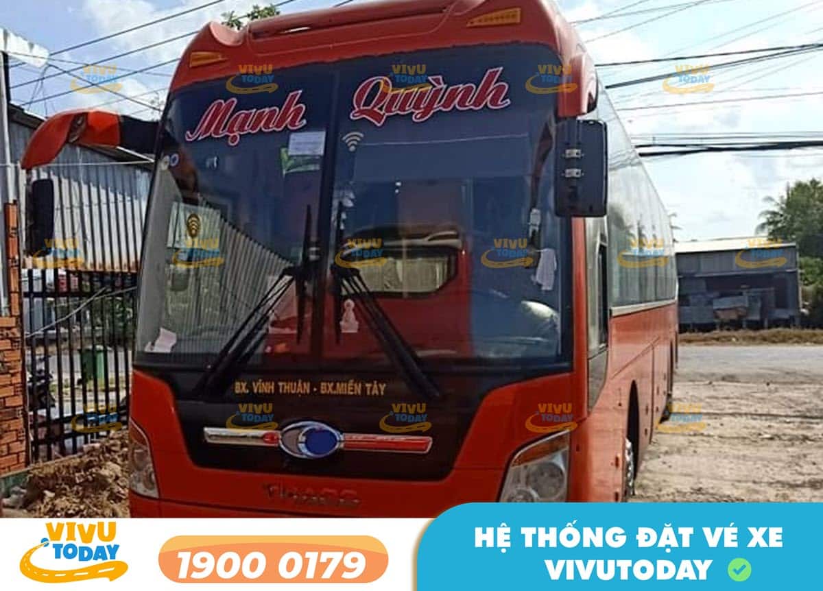 Xe khách Mạnh Quỳnh đi Sài Gòn từ Sa Đéc - Đồng Tháp