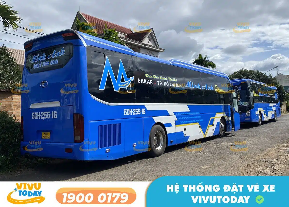 Xe khách Minh Anh đi Sài Gòn từ Eakar Đắk Lắk