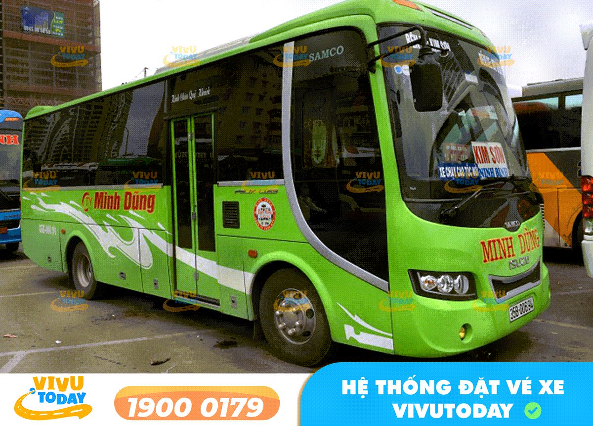 Xe khách Minh Dũng tuyến Hà Nội - Kim Sơn