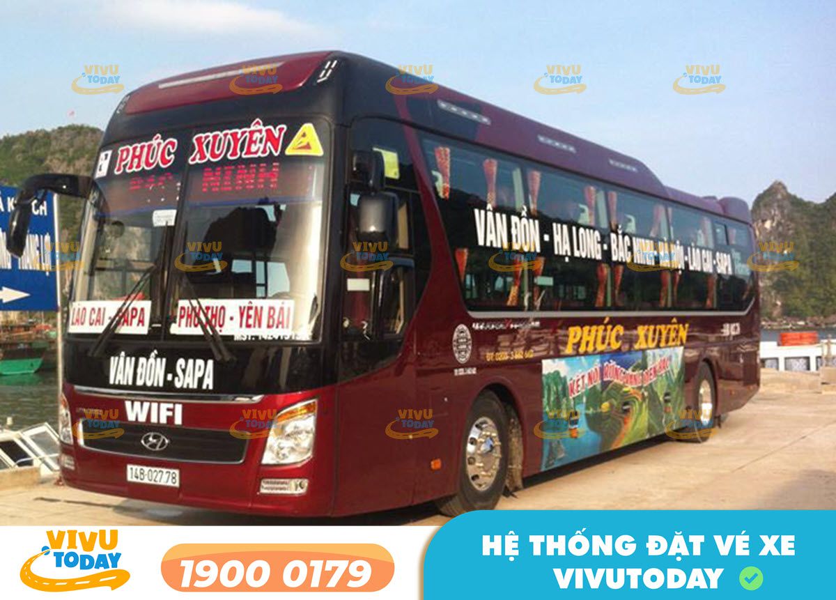 Hãng xe khách Phúc Xuyên từ Quảng Ninh đi Phú Thọ