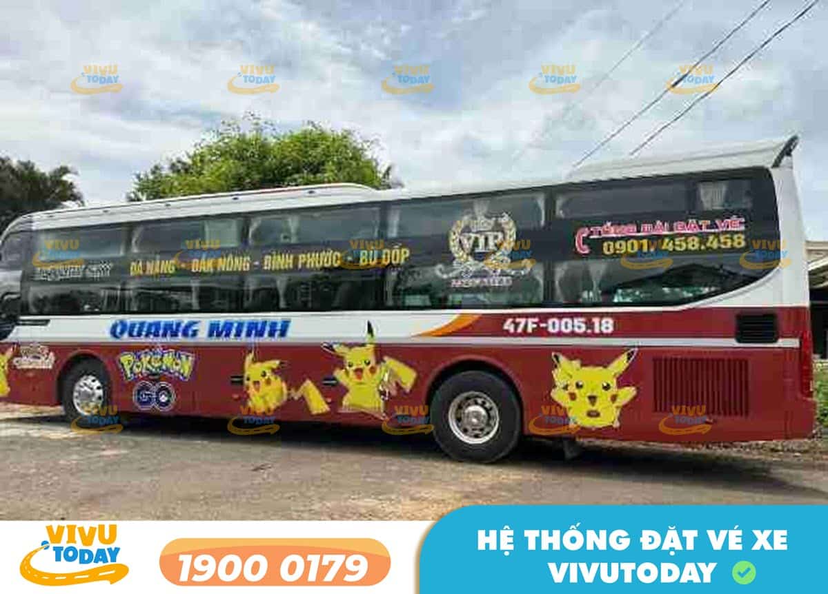 Nhà xe Quang Minh từ Đà Nẵng đi Bình Phước