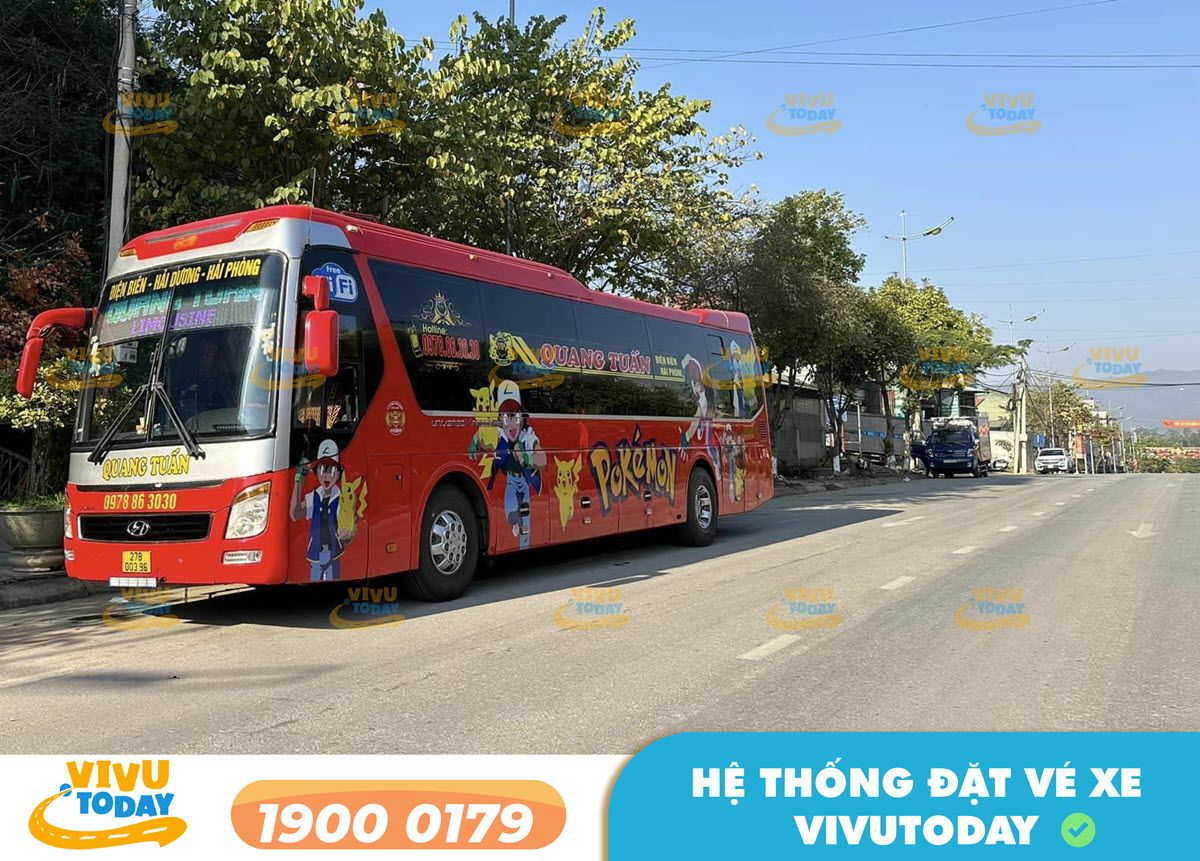 Nhà xe Quang Tuấn từ Hưng Yên đi Sơn La