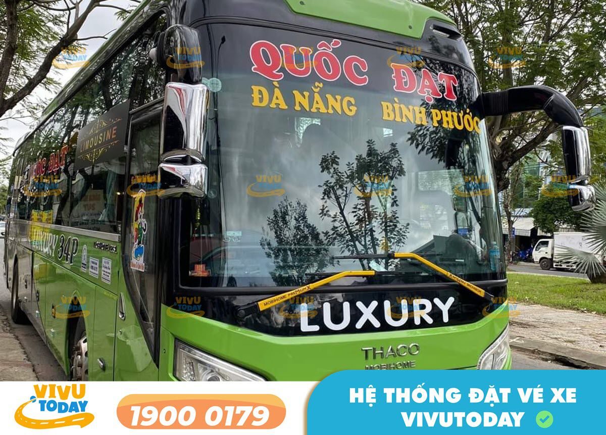 Nhà xe Quốc Đạt đi Bình Phước từ Đà Nẵng