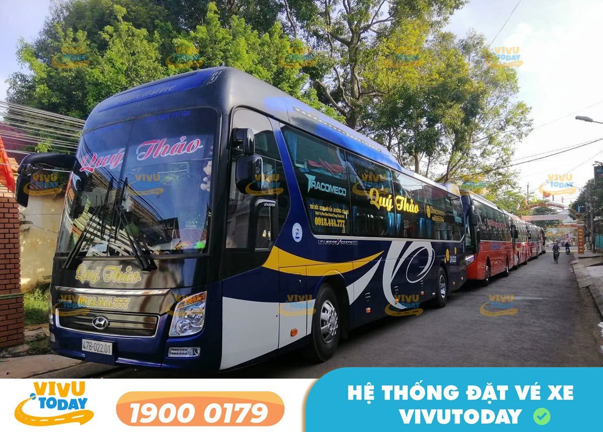 Xe khách Quý Thảo đi Buôn Ma Thuột Đắk Lắk từ Bình Định