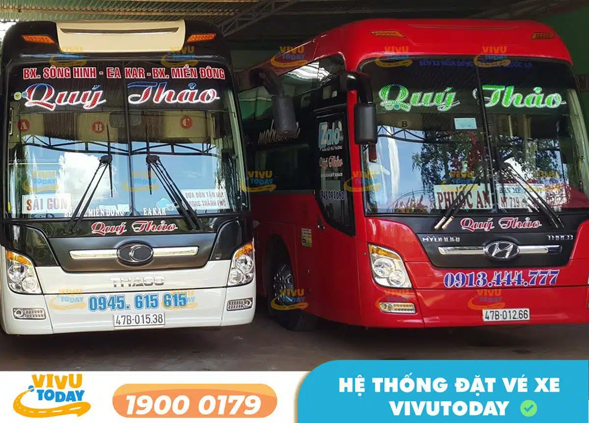 Hãng xe khách Quý Thảo tuyến Buôn Ma Thuột - Đắk Lắk đi Phú Yên