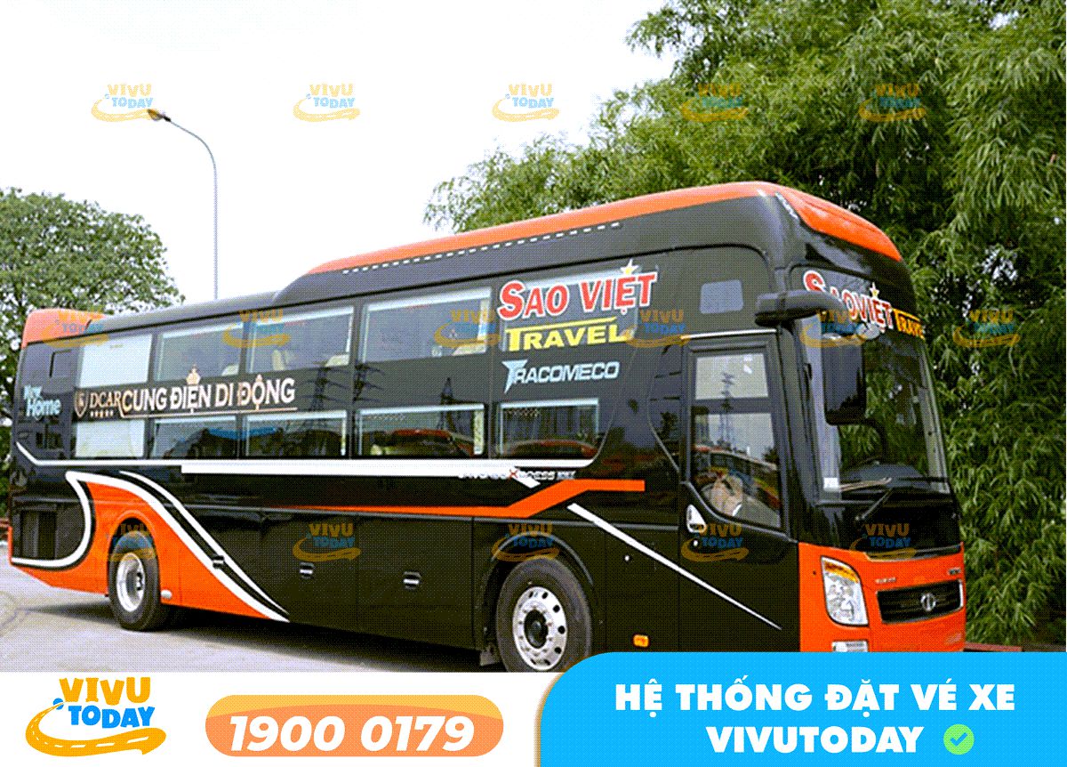 Nhà xe Sao Việt chuyên đưa đón khách tuyến Hà Nội - Yên Bái bằng dòng xe Limousine 