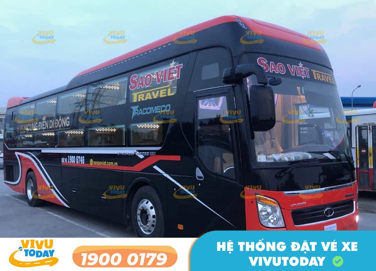 Nhà xe Sao Việt từ bến xe Mỹ Đình đi Lào Cai - Lào Cai