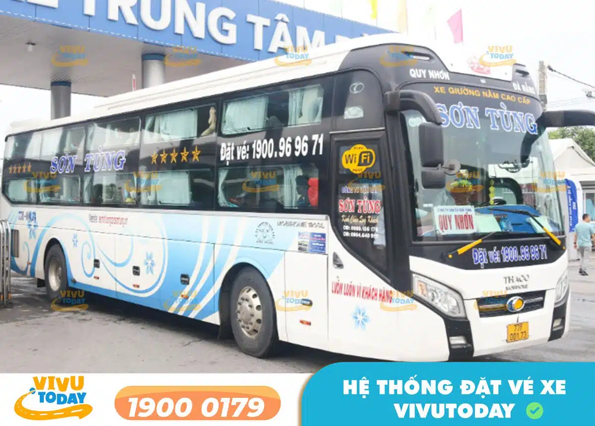 Nhà xe Sơn Tùng tuyến Bình Định - Buôn Ma Thuột Đắk Lắk