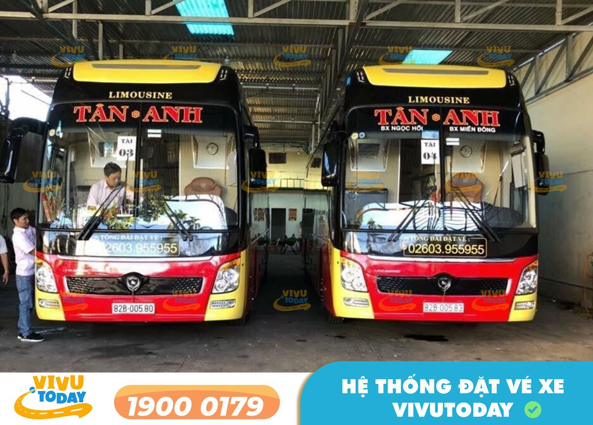 Nhà xe Tân Anh đi Ngọc Hồi - Kon Tum từ Sài Gòn