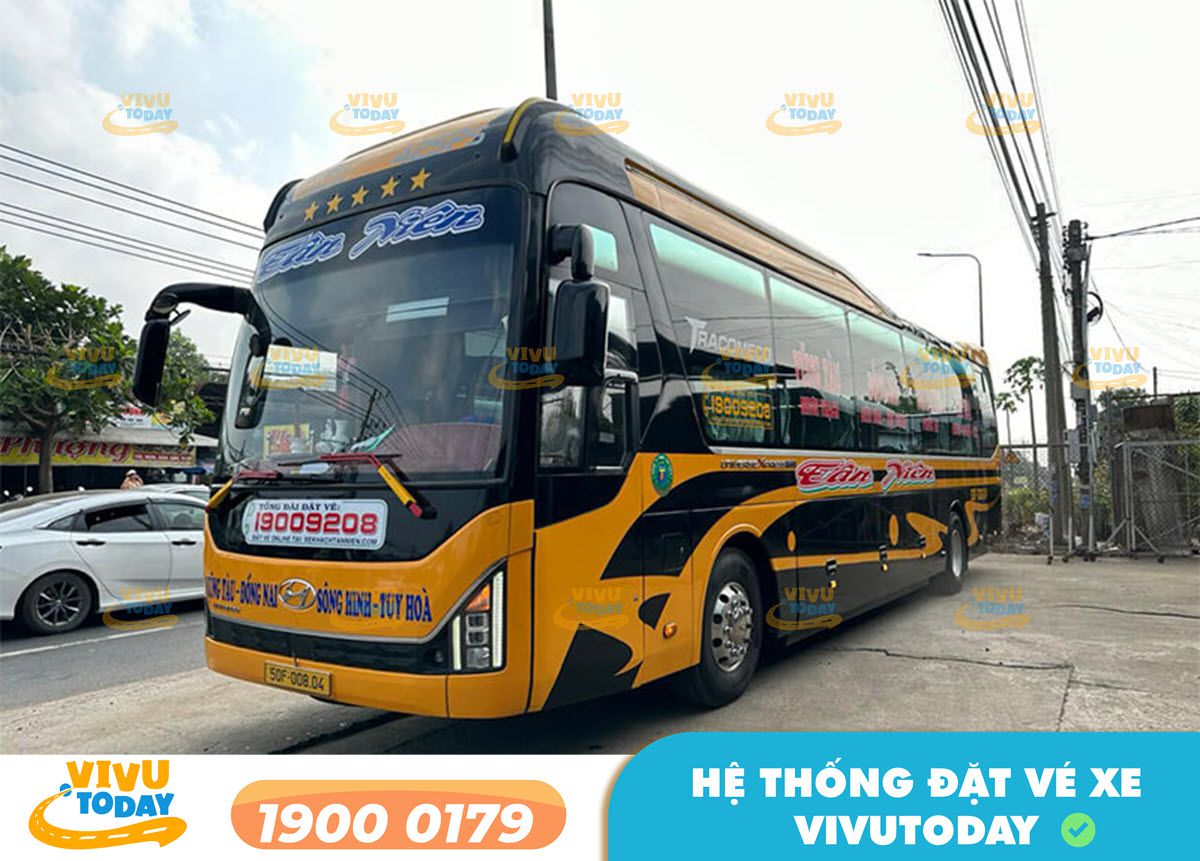 Nhà xe Tân Niên từ Long An đi Đà Lạt - Lâm Đồng