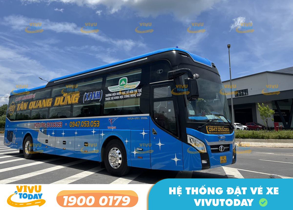 Nhà xe Tân Quang Dũng Limousine tuyến Đà Nẵng - Bình Phước