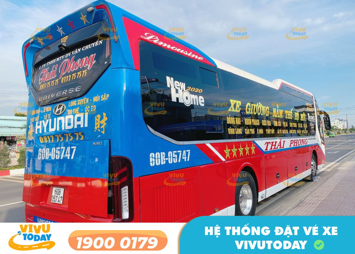 Nhà xe Thái Phong từ Cần Thơ đi Biên Hòa - Đồng Nai