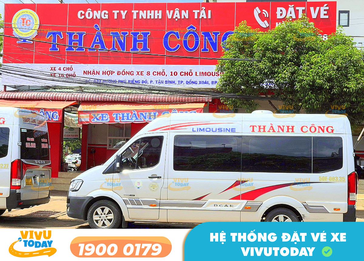 Nhà xe Thành Công đi Bình Dương từ Sân bay Tân Sơn Nhất