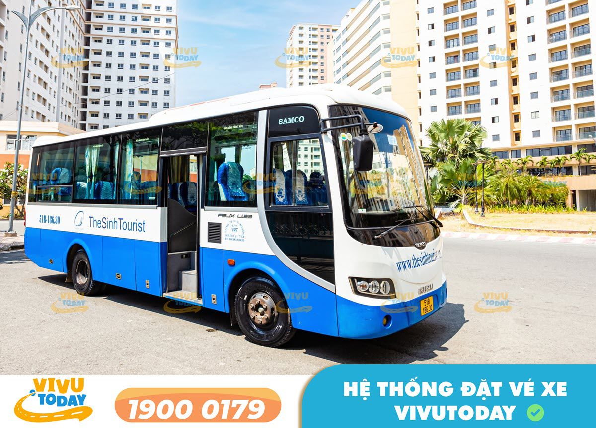 Nhà xe The Sinh Tourist tuyến xe giường nằm Sài Gòn đi Mũi Né - Bình Thuận