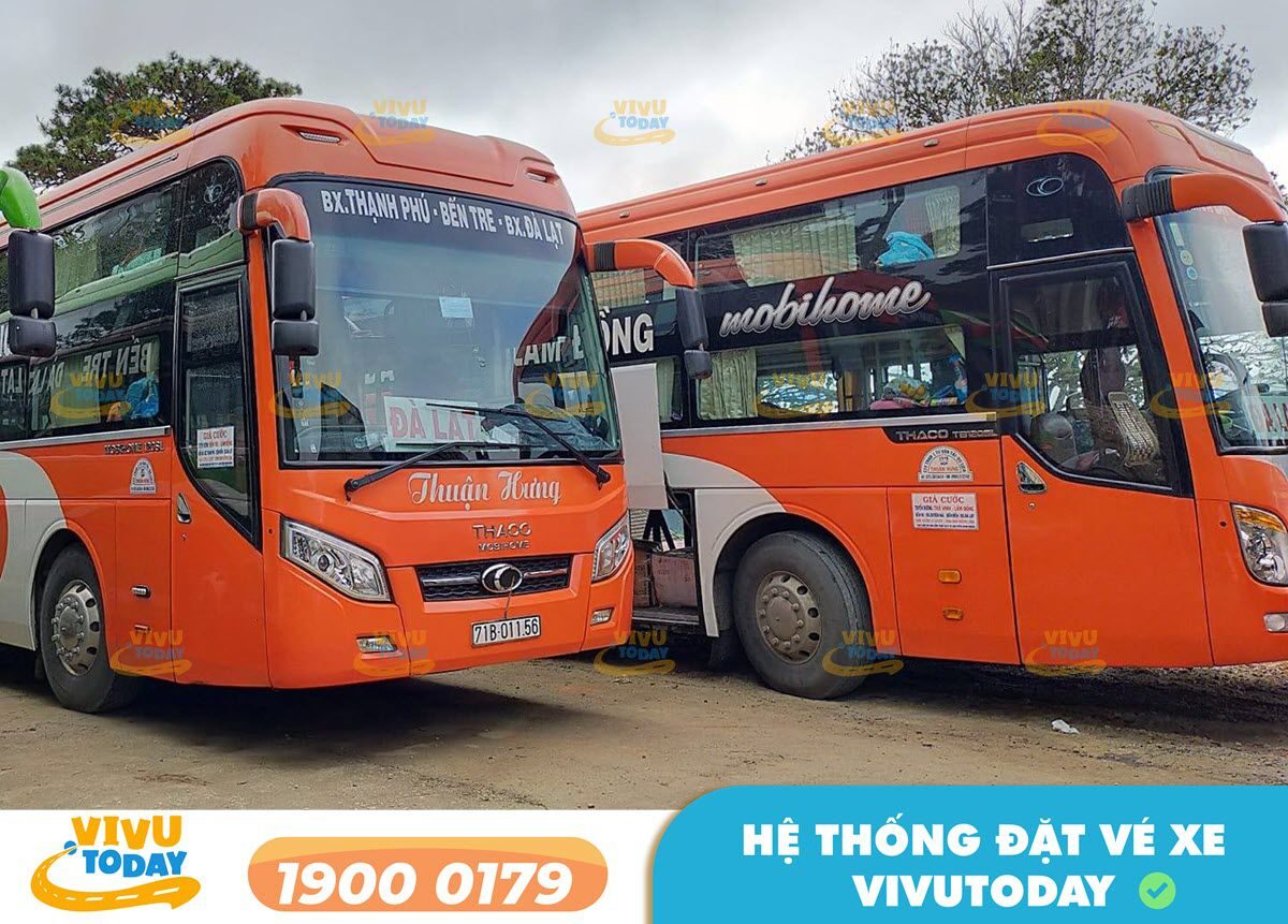 Xe khách Thuận Hưng tuyến thị xã Duyên Hải - Trà Vinh đi Sài Gòn