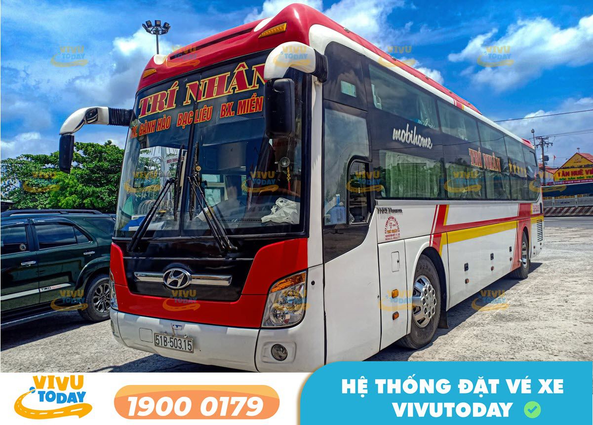 Xe khách Trí Nhân từ Hậu Giang đi Sài Gòn