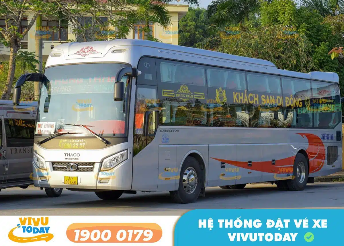 Nhà xe Trung Trầm tuyến Vinh Nghệ An - Thái Nguyên