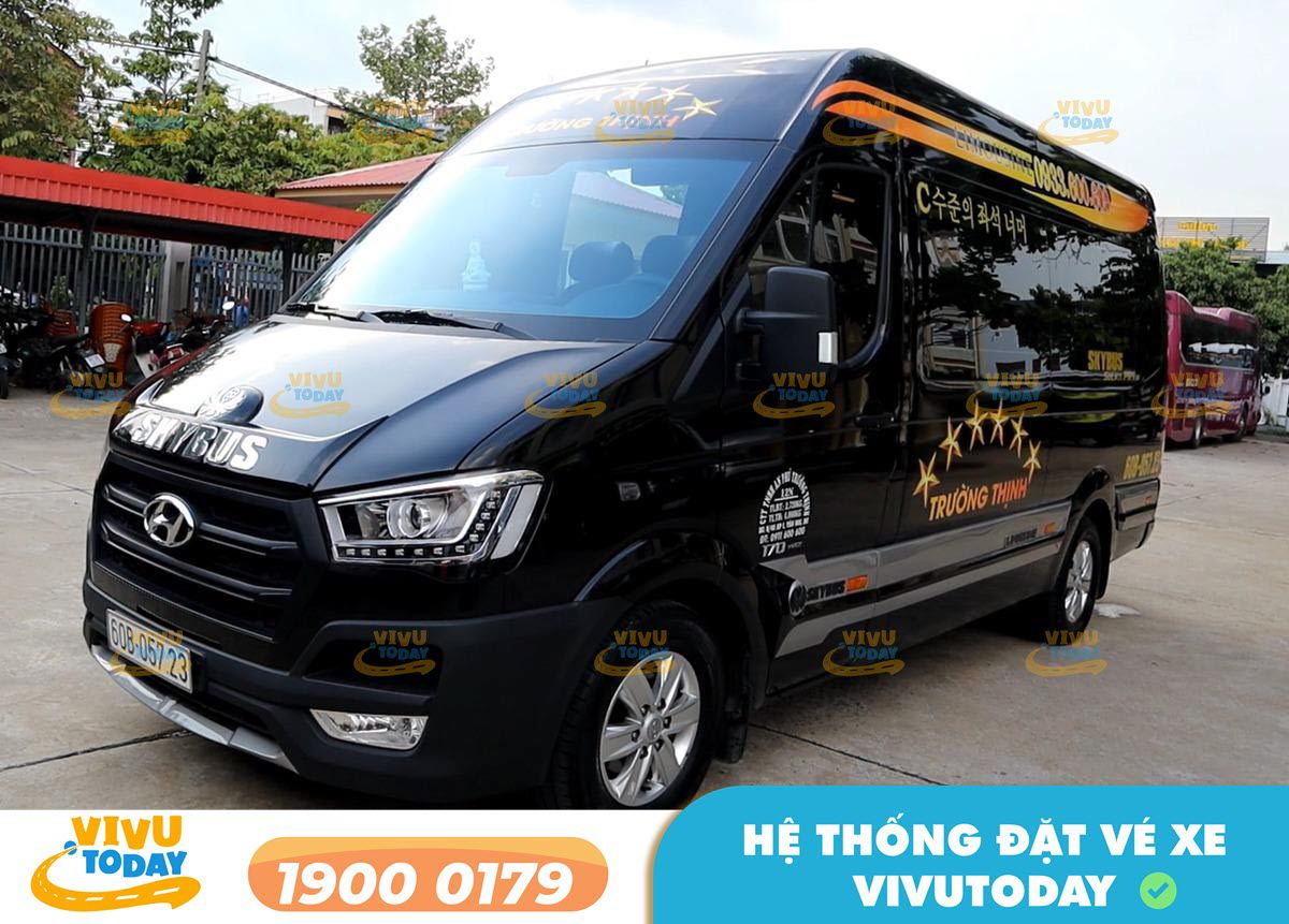 Xe khách Trường Thịnh Limousine chuyên tuyến sân bay Tân Sơn Nhất - Bình Dương