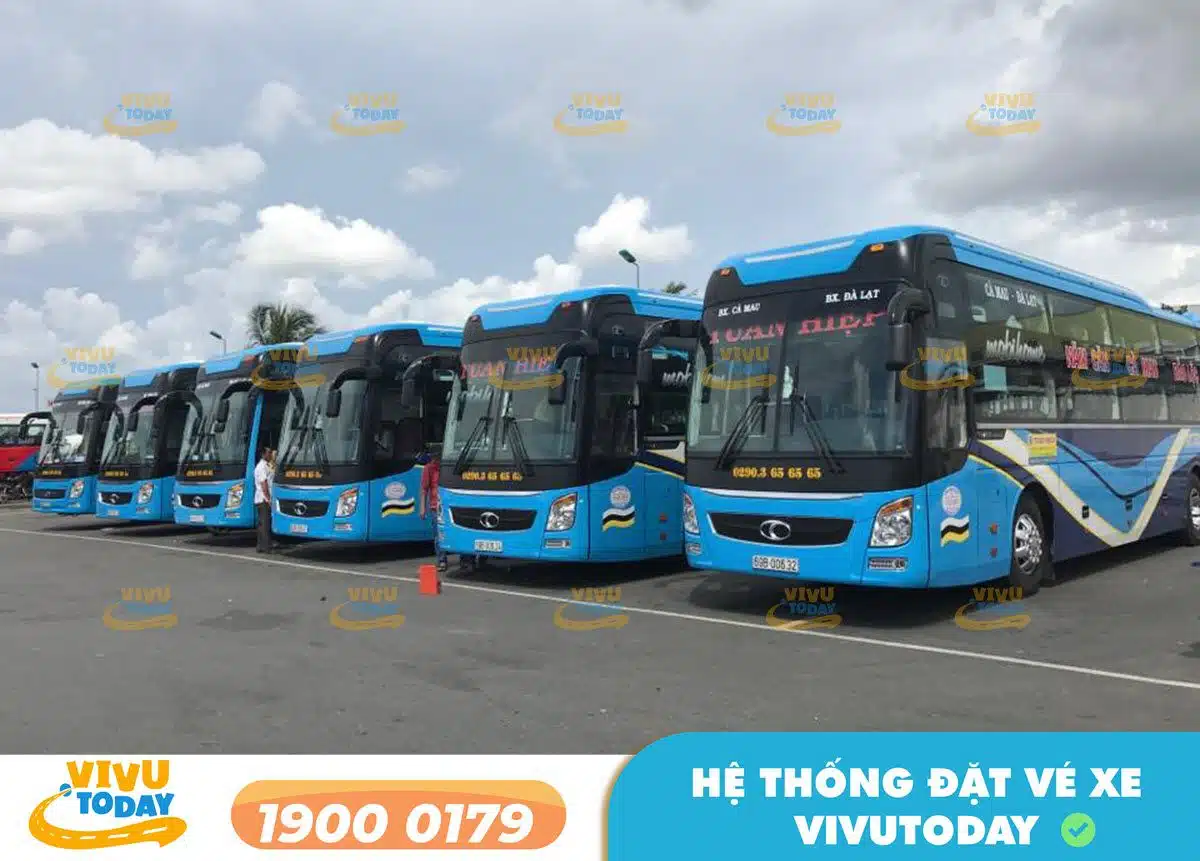 Nhà xe Tuấn Hiệp tuyến Năm Căn - Cà Mau đi Sài Gòn