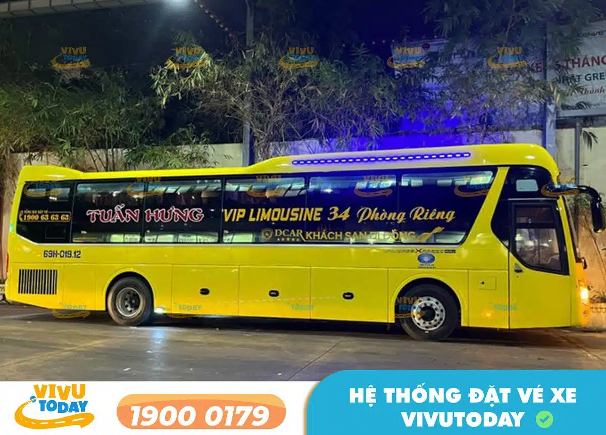 Nhà xe Tuấn Hưng từ Năm Căn - Cà Mau đi Sài Gòn