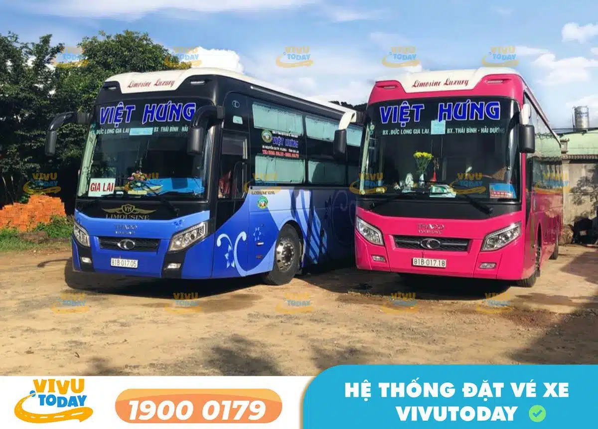 Nhà xe Việt Hưng tuyến Gia Lai đi Quảng Bình