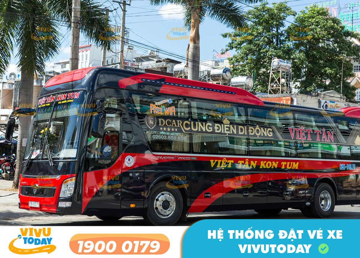 Nhà xe Việt Tân từ bến xe Nước Ngầm đi Đà Nẵng