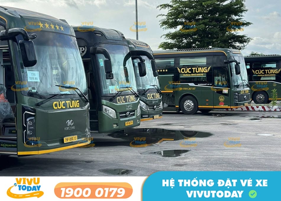Nhà xe Cúc Tùng tuyến xe Hậu Giang đi Sài Gòn