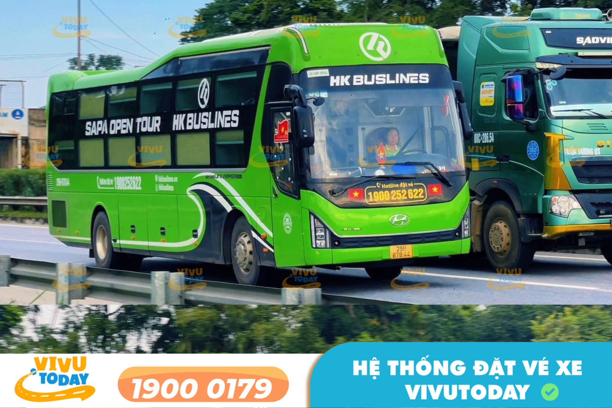 Nhà xe HK Buslines tuyến Đông Hà Quảng Trị đi Hà Nội