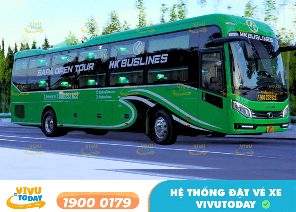 Nhà xe HK Buslines từ Sapa - Lào Cai đi Ninh Bình