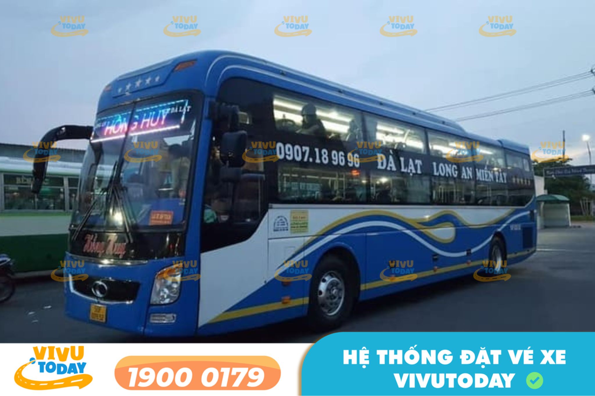 Nhà xe Hồng Huy tuyến Đà Lạt đi Cần Thơ