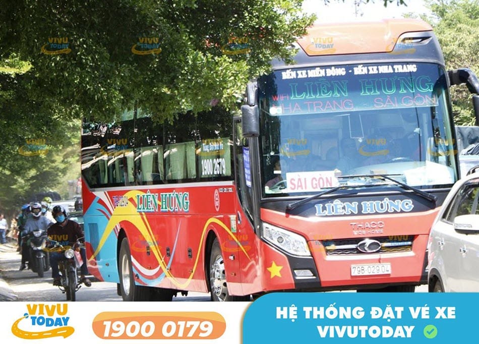 Nhà xe Liên Hưng tuyến xe Nha Trang Khánh Hòa đi Cần Thơ