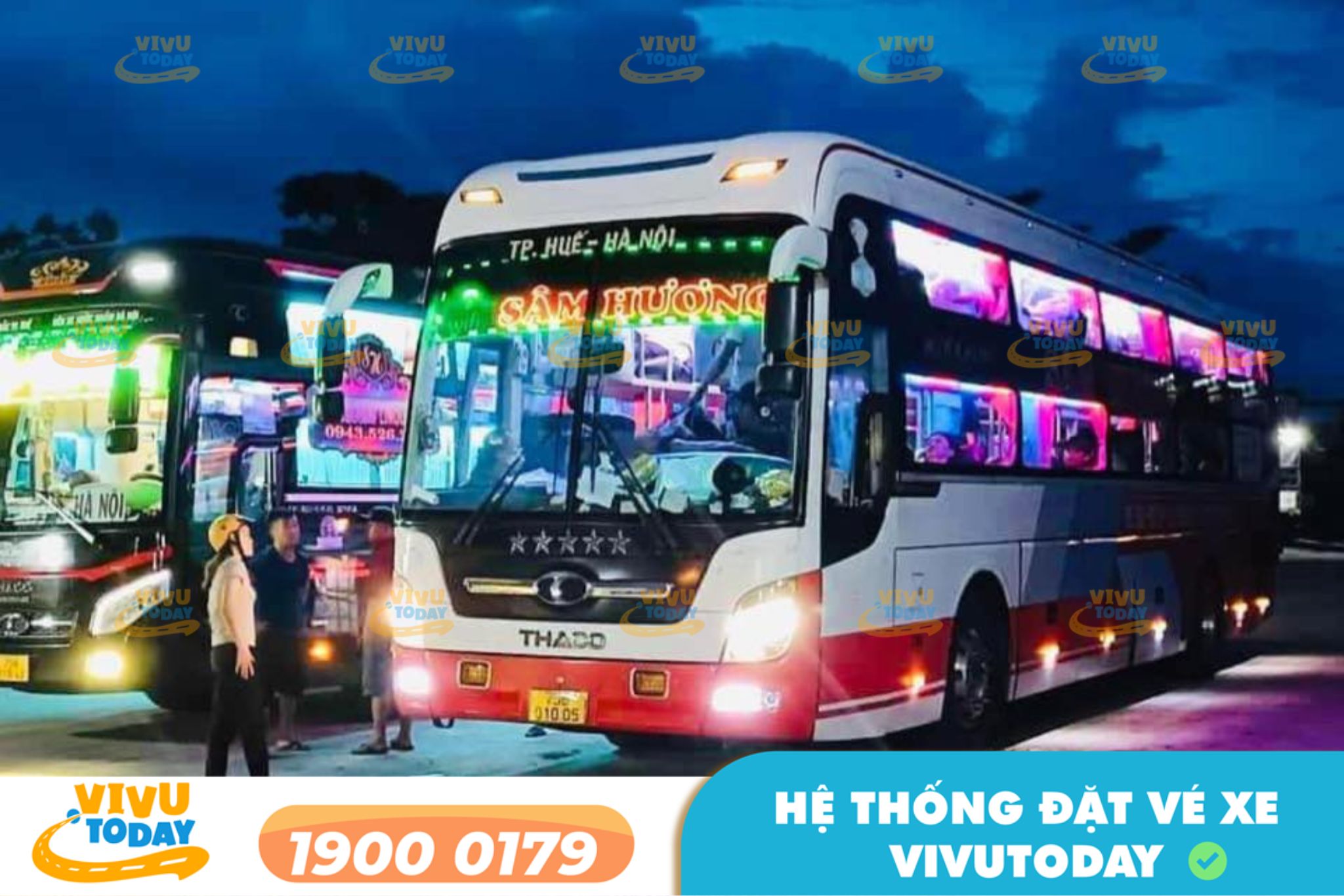 Nhà xe Sâm Hương tuyến Huế đi Vinh Nghệ An