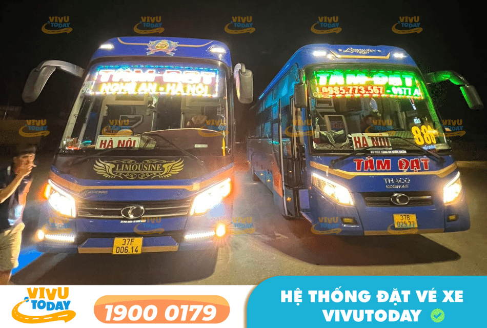 Nhà xe Tâm Đạt tuyến Hà Nội đi Đô Lương - Nghệ An