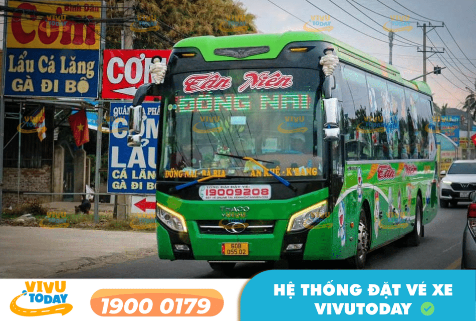 Nhà xe Tân Niên tuyến An Giang đi Đồng Nai