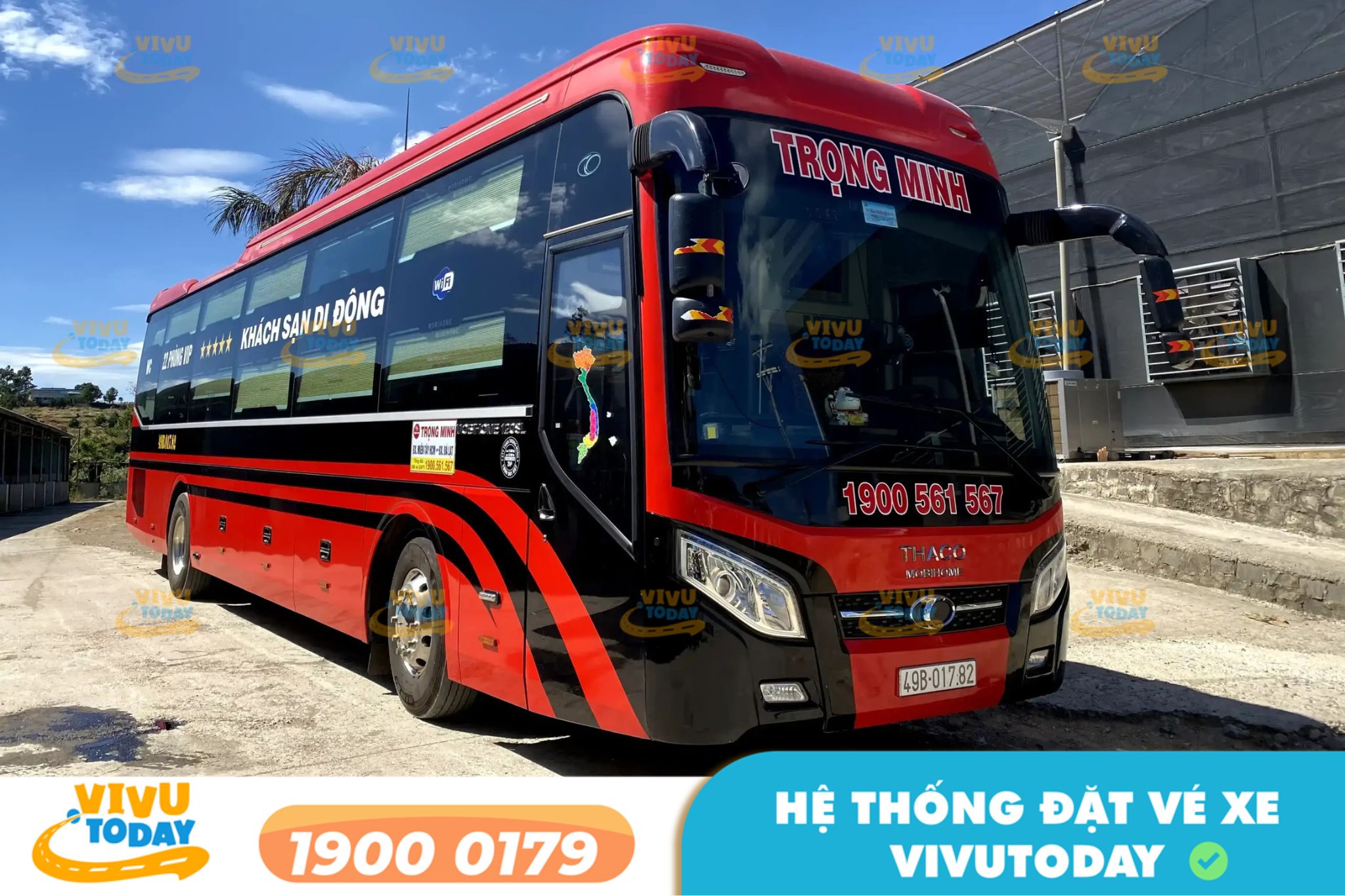 Nhà xe Trọng Minh tuyến Đà Lạt Lâm Đồng đi Cần Thơ