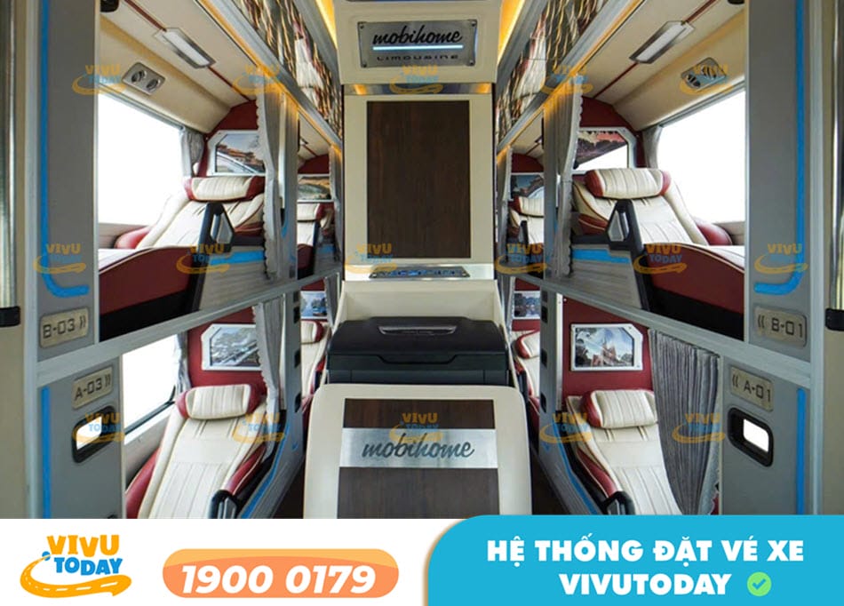 Xe Limousine 34 phòng sang trọng tuyến Đà Lạt Lâm Đồng đi Bình Thuận