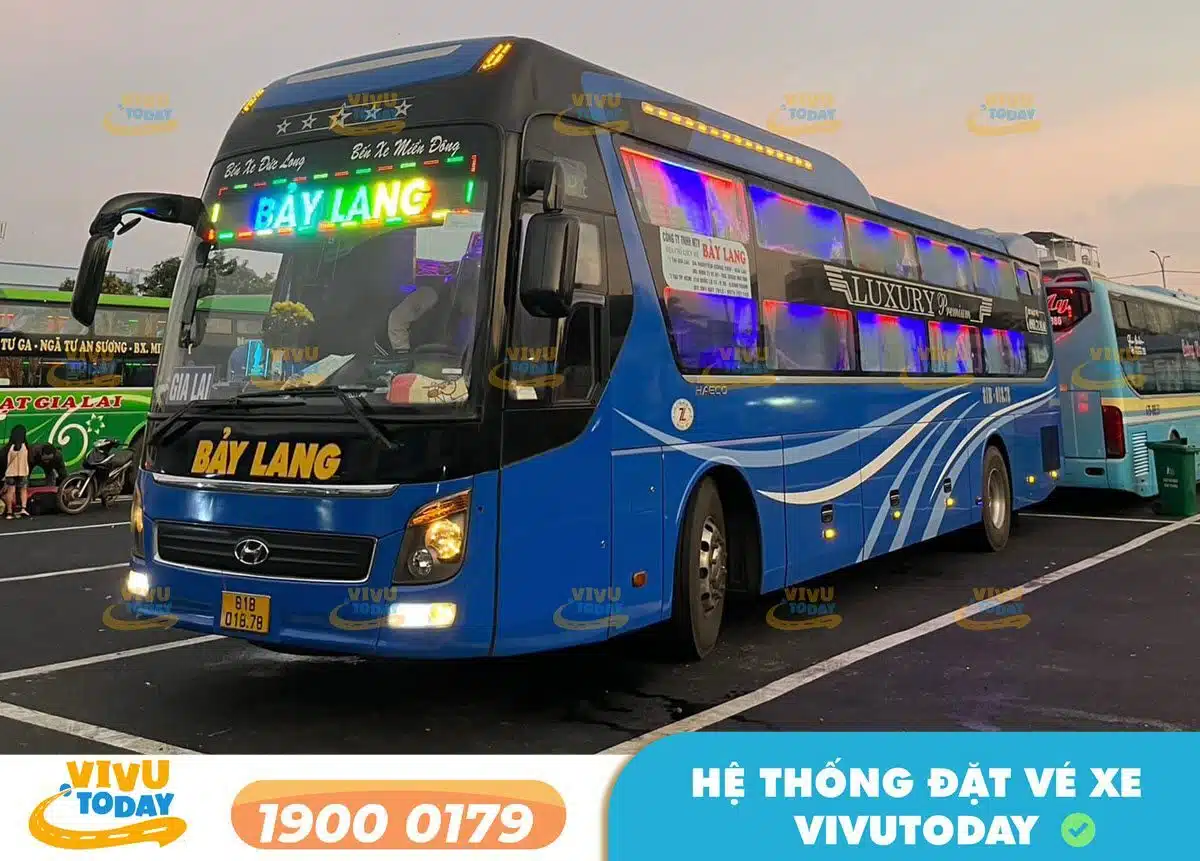 Nhà xe Bảy Lang chuyên tuyến xe Limousine từ Sài Gòn đi Buôn Hồ - Đắk Lắk