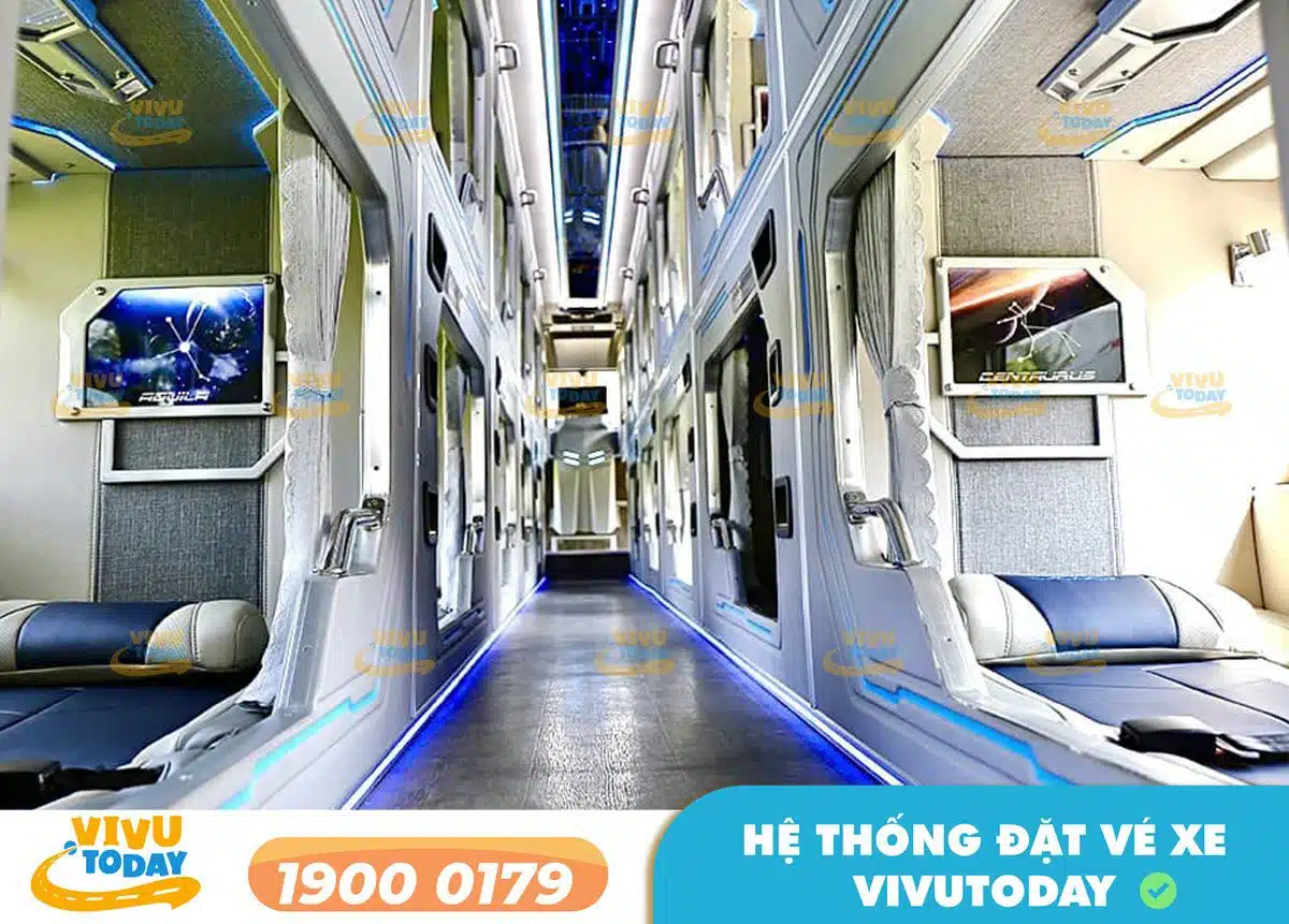 Nội thất nổi bật của xe Bình Thảo Hà Tĩnh