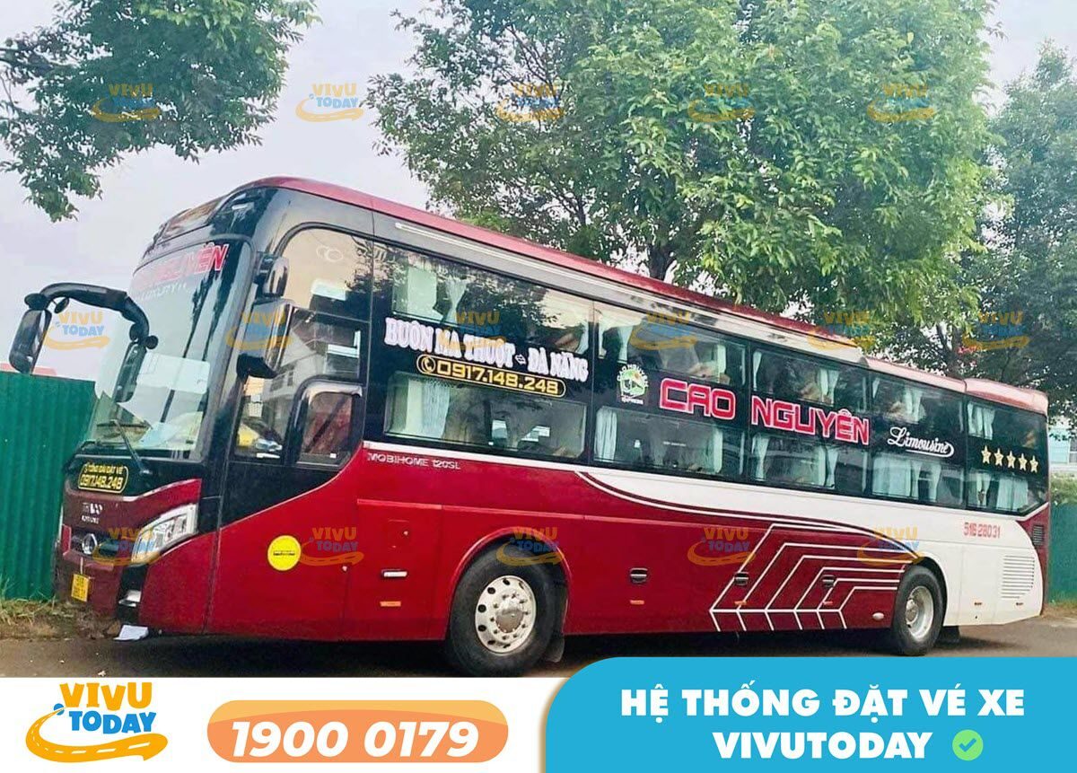 Nhà xe Cao Nguyên tuyến Quảng Ngãi - Buôn Ma Thuột Đắk Lắk