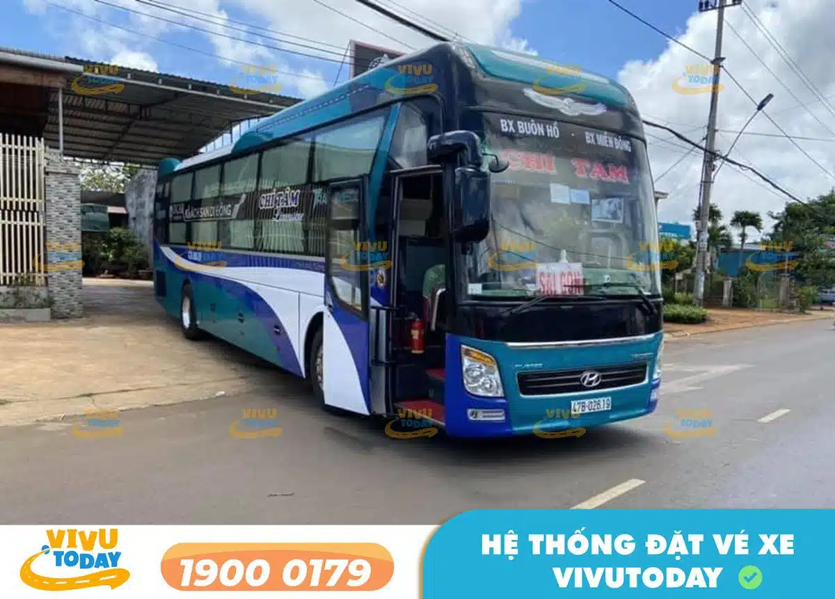 Nhà xe Chí Tâm tuyến bến xe Buôn Hồ - Sài Gòn