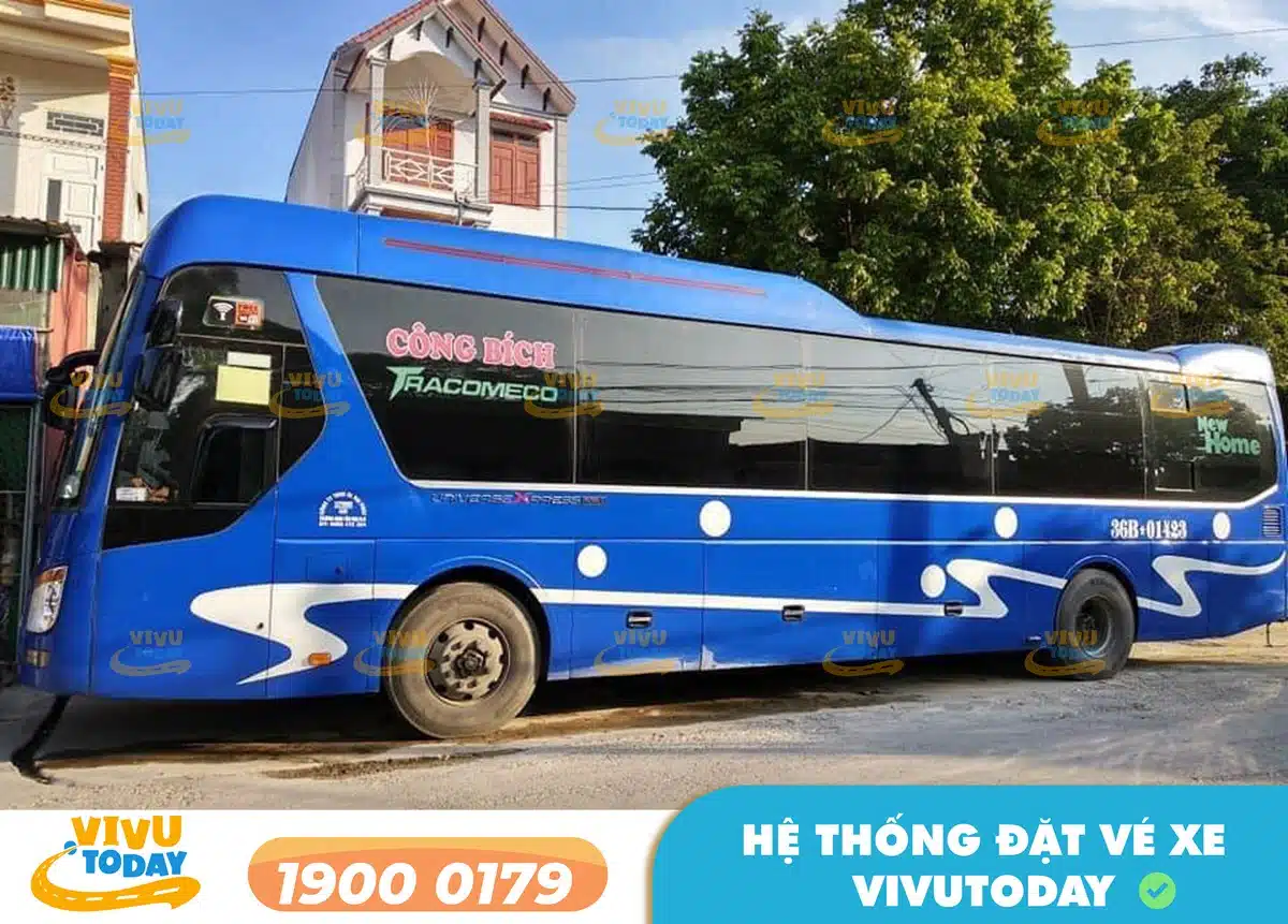 Nhà xe Công Bích từ Hà Nội đi Thanh Hóa