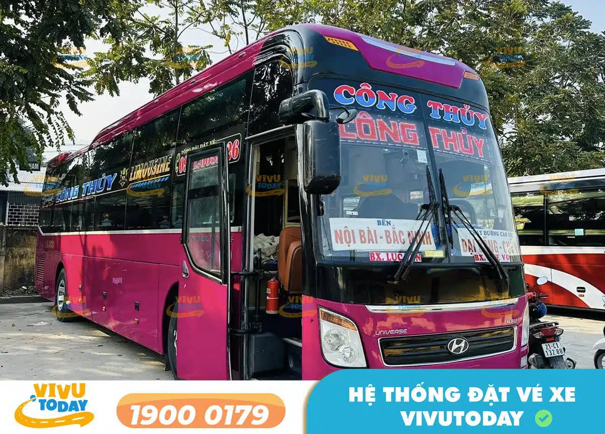 Nhà xe Công Thủy từ Yên Bái đi Bắc Ninh