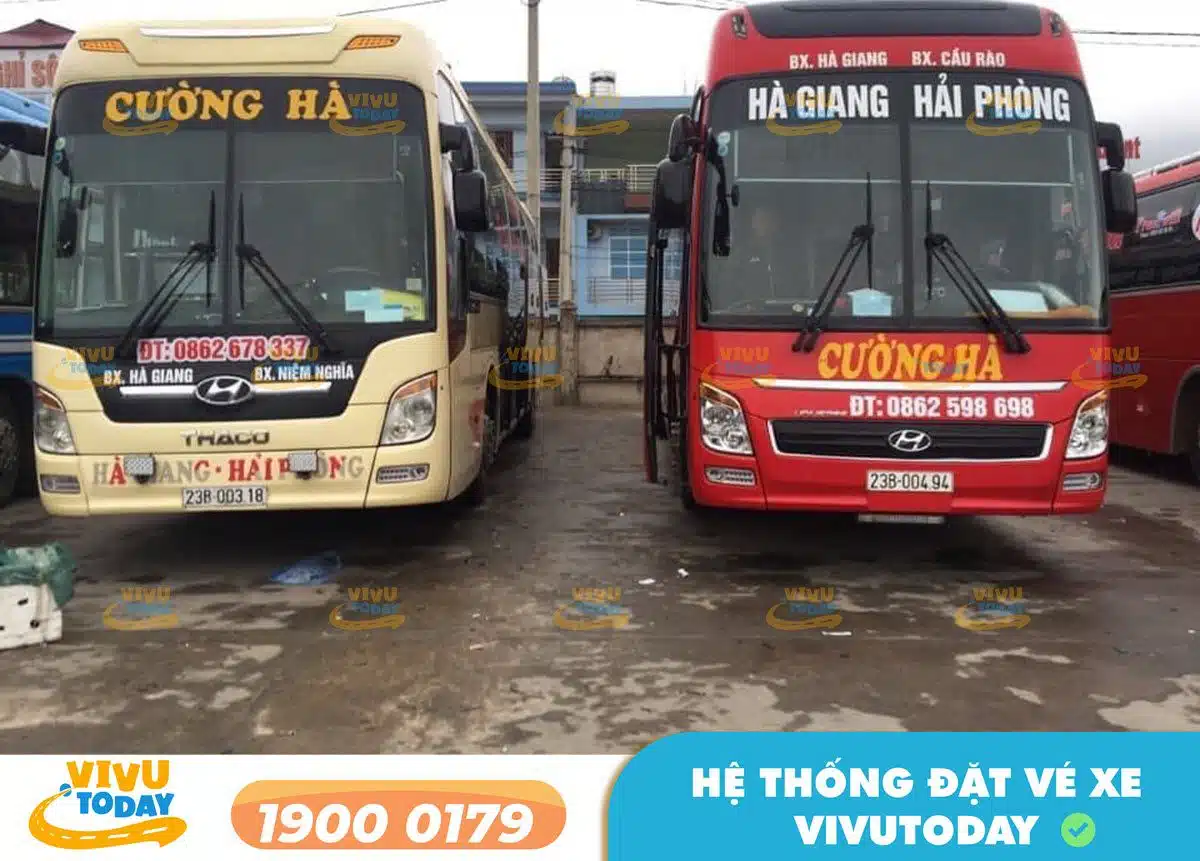 Nhà xe Cường Hà Hà Giang - Nghệ An