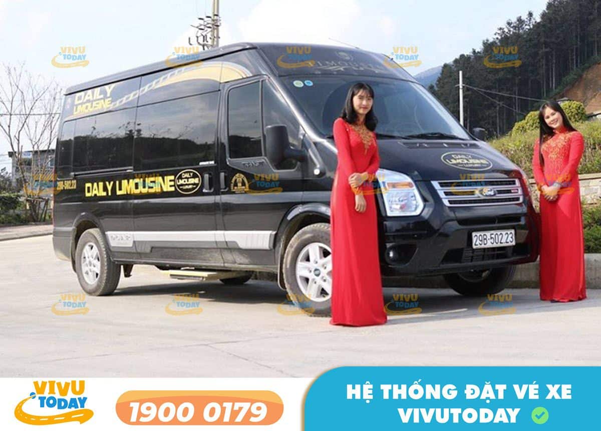 Nhà xe Daily Limousine chuyên tuyến xe đi Hà Nội từ Mù Cang Chải - Yên Bái