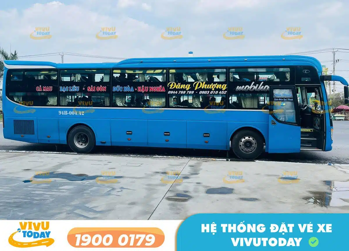 Nhà xe Đăng Phượng Cà Mau đi Sài Gòn