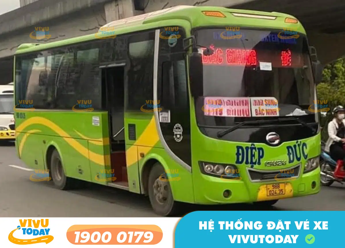 Nhà xe Điệp Đức Bắc Giang đi Hà Nội