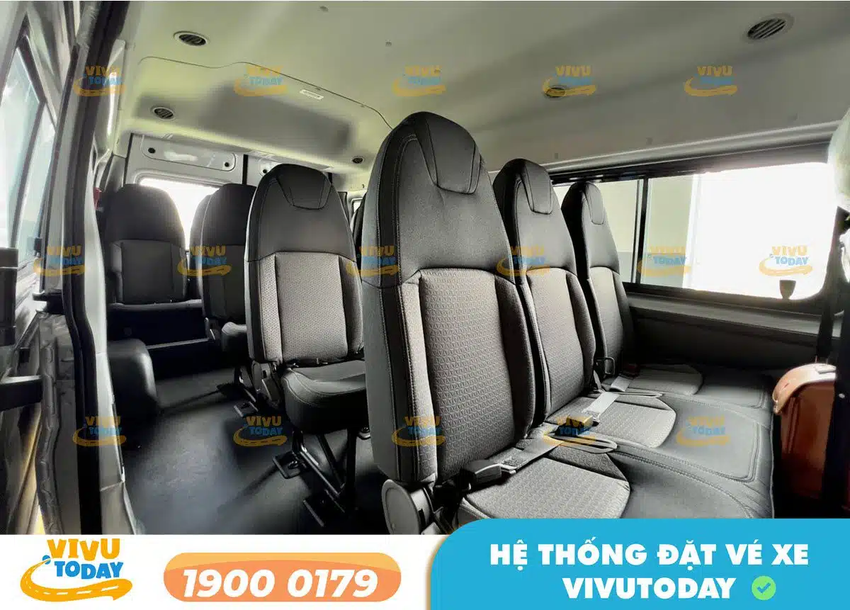 Nội thất xe Đông Bắc Thái Bình - Hà Nội
